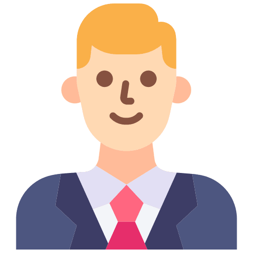 Businessman businessman formal photo icon