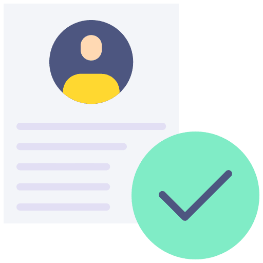 Hired hire approved human resources icon Hired hire approved human resources icon