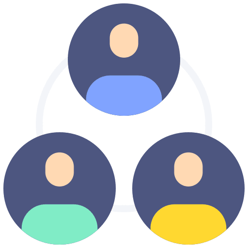 Teamwork people group collaboration icon Teamwork people group collaboration icon