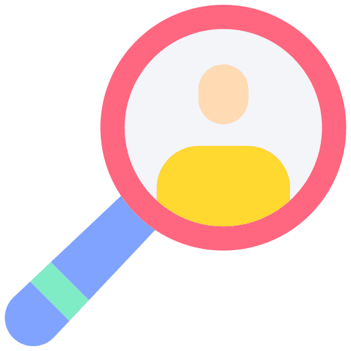 Search magnifying glass search detective icon Search magnifying glass search detective icon