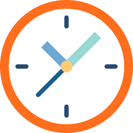 Clock timer tools and utensils time icon