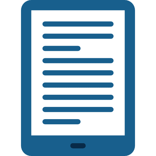 Ebook library education ebook icon