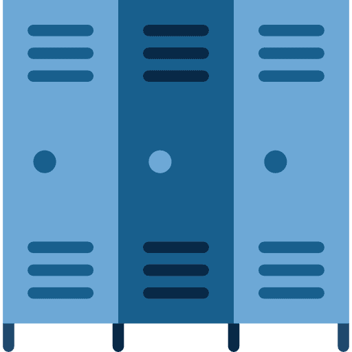 Lockers lockers wardrobe sportive icon