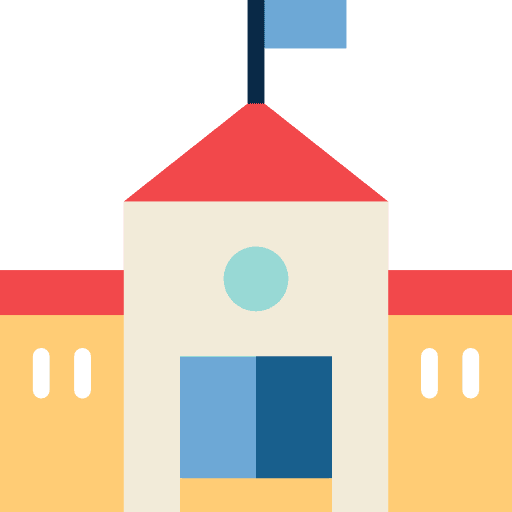 High school high school education college icon