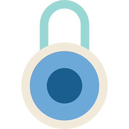 Padlock padlock tools and utensils security icon