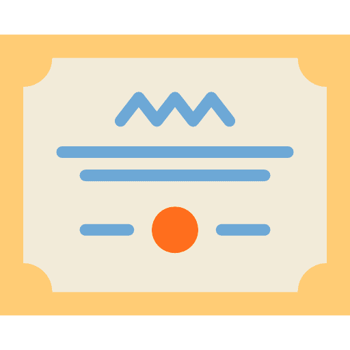 Diploma diploma patent education icon