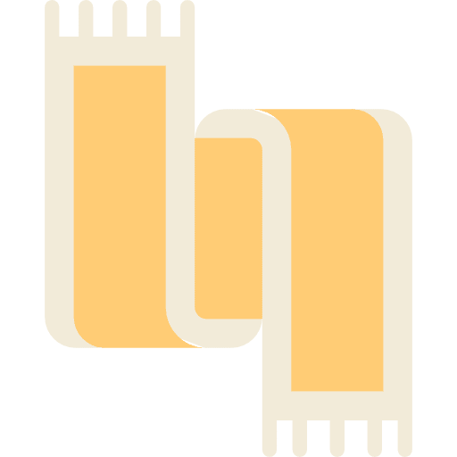 Scarf fashion scarf garment icon