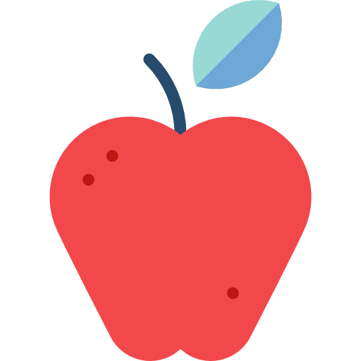 Apple food diet healthy food icon