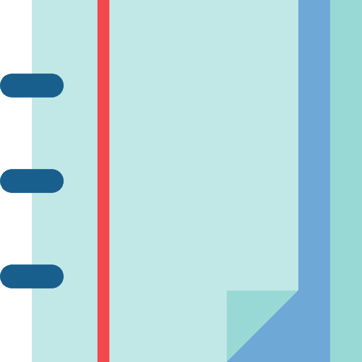 Notebook notebook business agenda icon