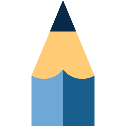Pencil interface button draw icon