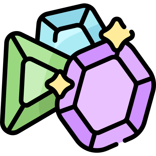 Gems gaming diamonds gem icon