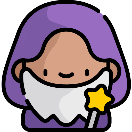 Magician avatar magic wand wand icon