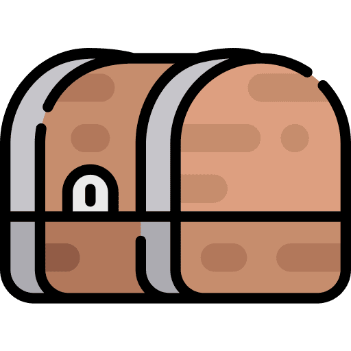 Chest video game gaming mistery icon