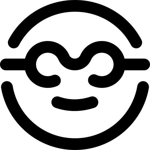 Nerd smileys emoticon nerd icon Nerd smileys emoticon nerd icon