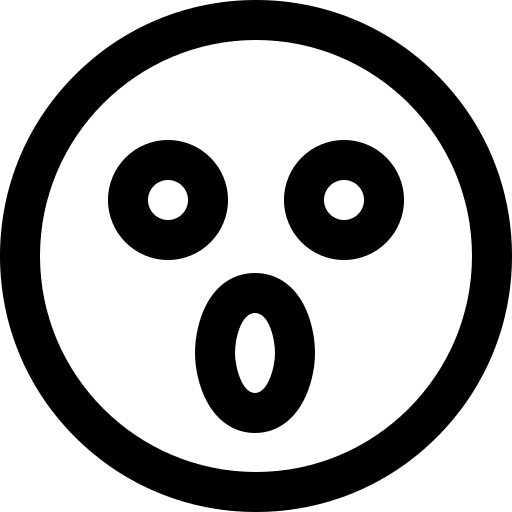 Astonished astonished smileys emoticon icon Astonished astonished smileys emoticon icon