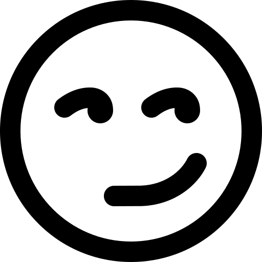Smirking emoticon emojis smirking icon Smirking emoticon emojis smirking icon