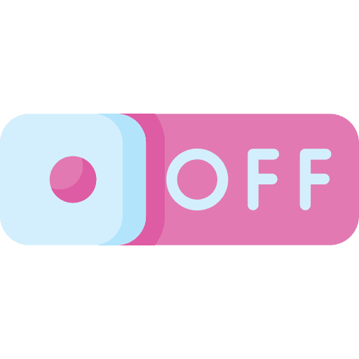 Switch off ui switch off toggle icon