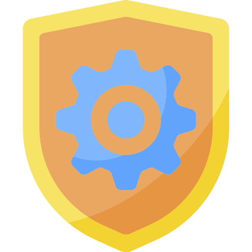 Security gear security configuration icon