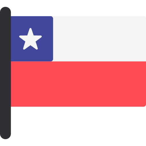 Chile flag chile nation icon
