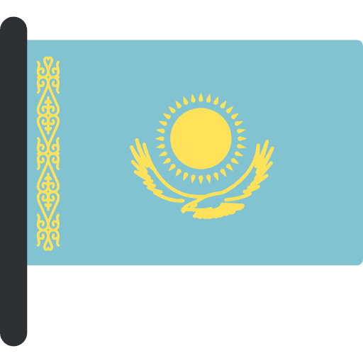 Kazakhstan kazakhstan nation flags icon