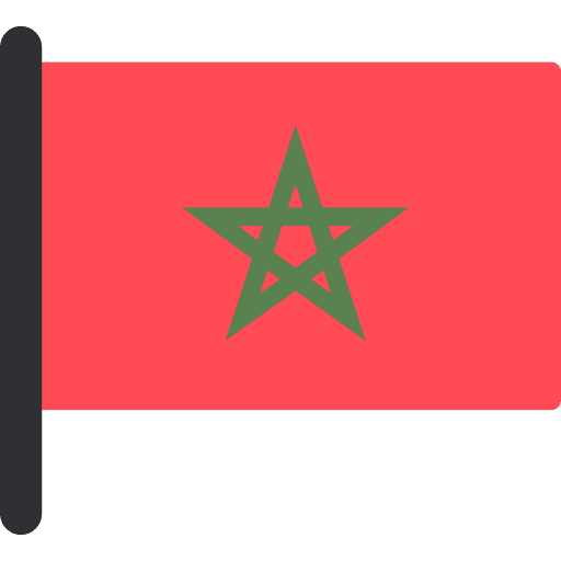 Morocco world nation flags icon