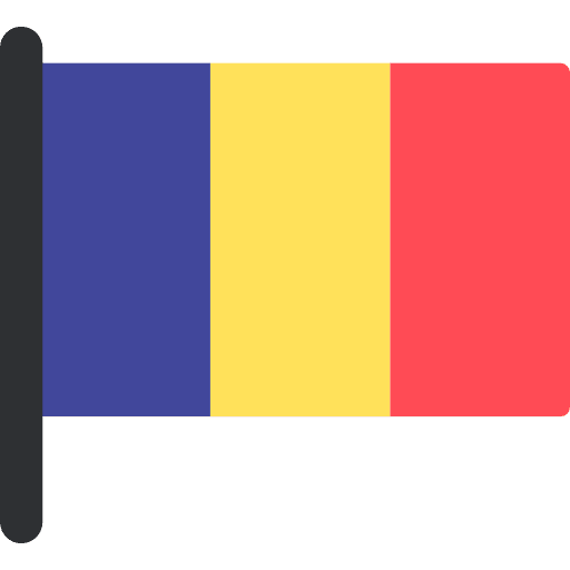 Romania world flag romania icon