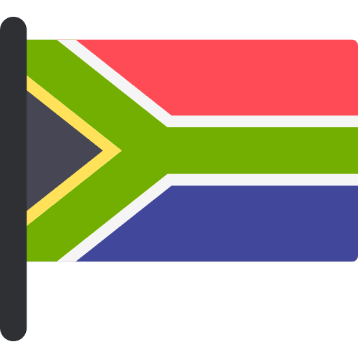 South africa flags world south africa icon