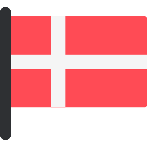 Denmark flag country nation icon