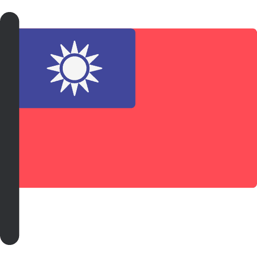 Taiwan flags nation world icon