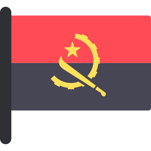 Angola country nation flags icon
