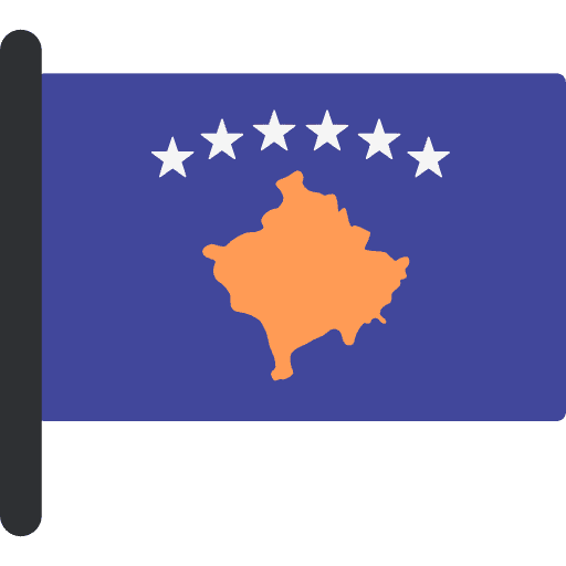 Kosovo flag nation world icon