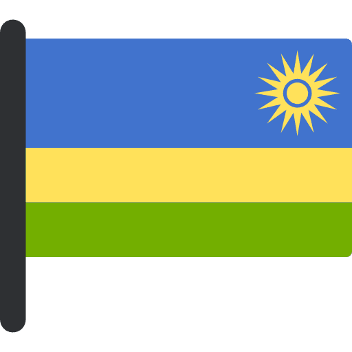 Rwanda flags rwanda country icon