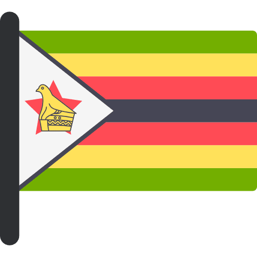 Zimbabwe zimbabwe flags world icon