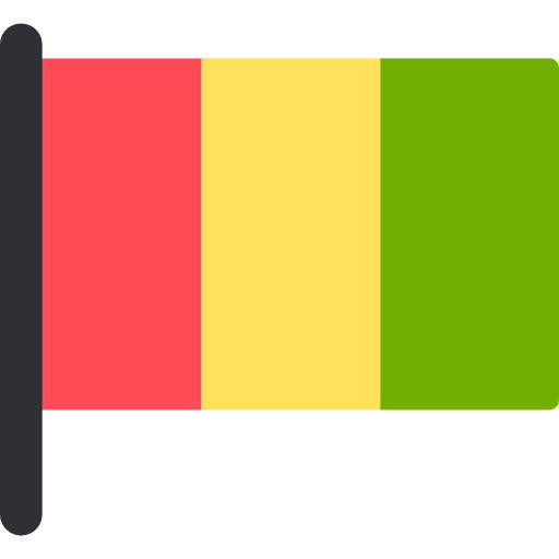 Guinea flags nation country icon