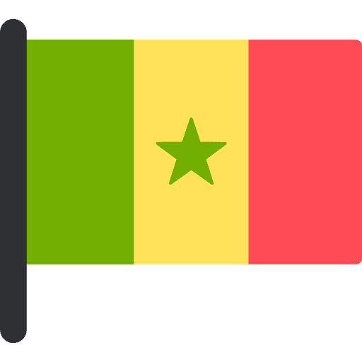 Senegal flag senegal flags icon