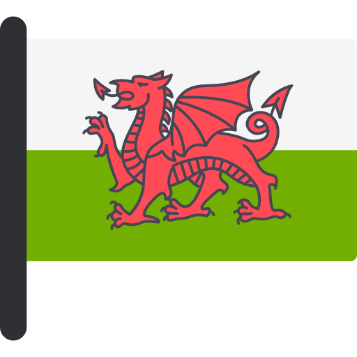 Wales flag country world icon