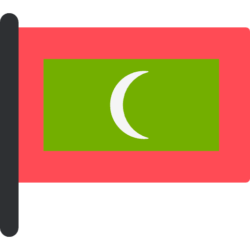 Maldives country world nation icon