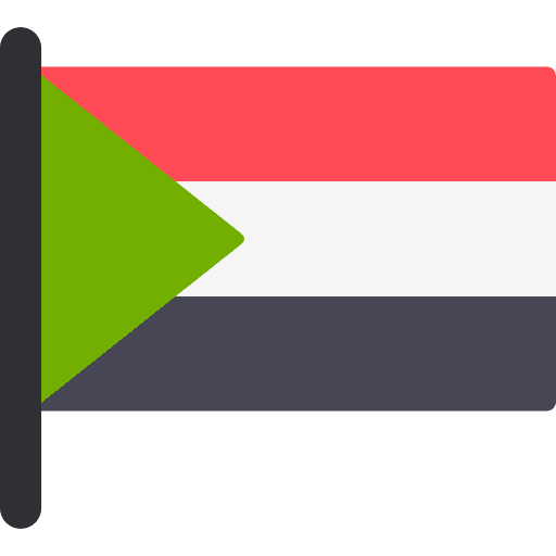 Sudan flags country sudan icon
