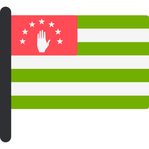 Abkhazia nation country flags icon