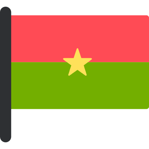 Burkina faso world nation flags icon