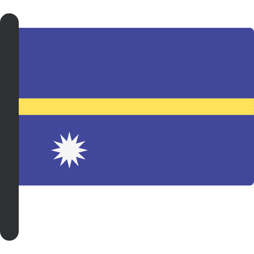 Nauru nation nauru flag icon