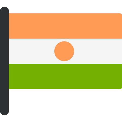 Niger flag nation flags icon