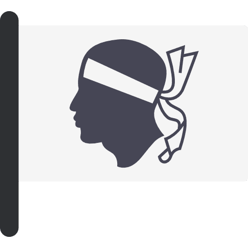 Corsica country corsica world icon