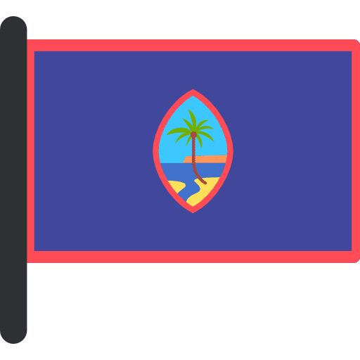 Guam nation country flag icon