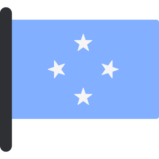 Micronesia flag country micronesia icon