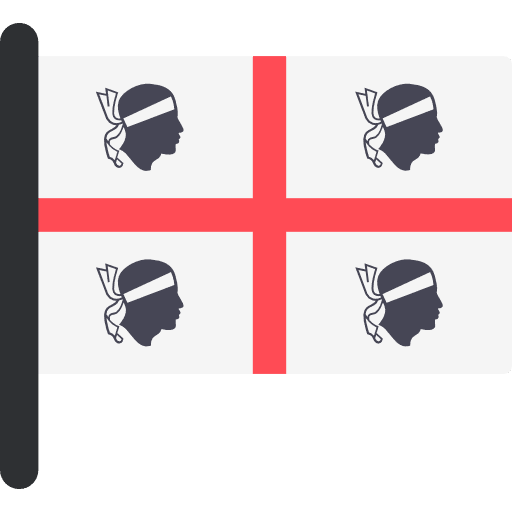 Sardinia nation flags flag icon