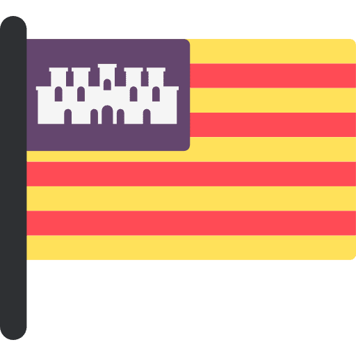 Balearic islands flags flag nation icon