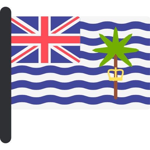 British indian ocean territory nation country flags icon