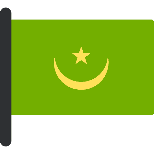 Mauritania world mauritania country icon