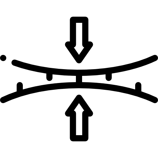 Elasticity textile clothes miscellaneous icon